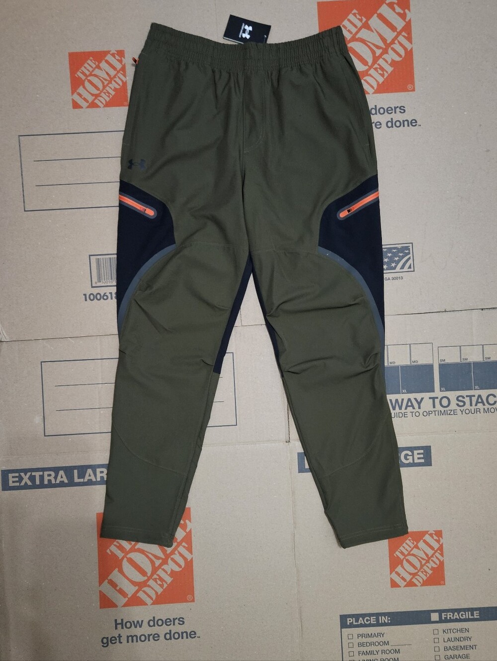 Under Armour Unstoppable Green Pants
